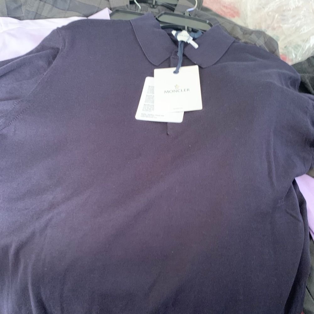 Men’s long sleeve polo